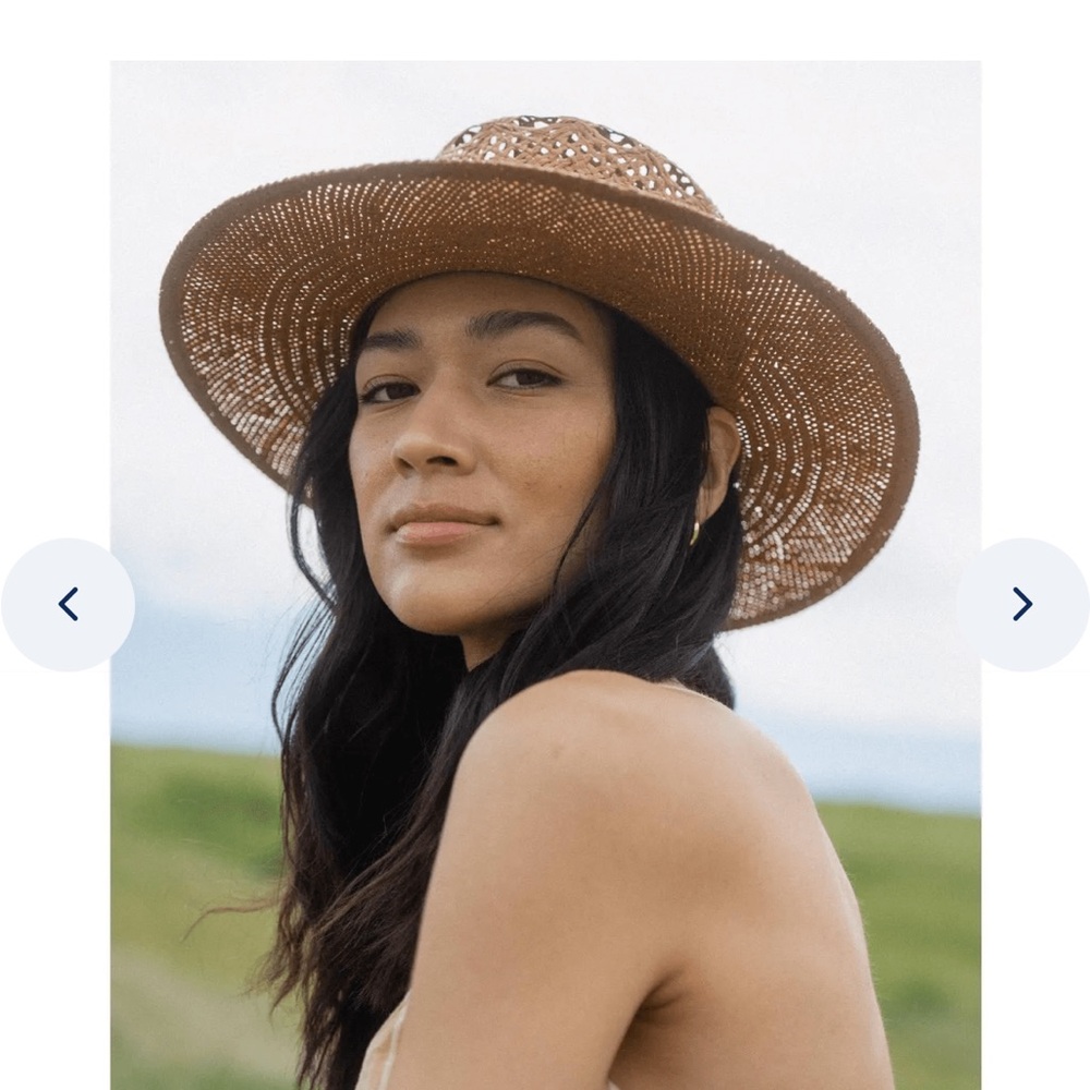 Hemlock Hat Co. Women’s Phoenix Boater Hat in Rust - Picture 2 of 8